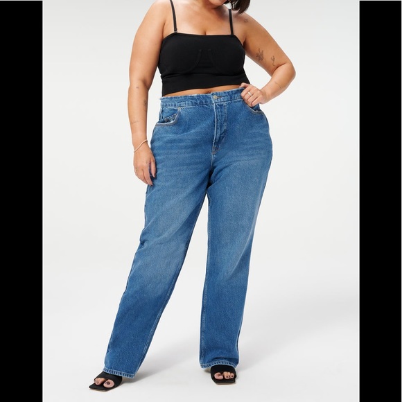 GOOD AMERICAN GOOD '90S JEANS - Picture 1 of 14